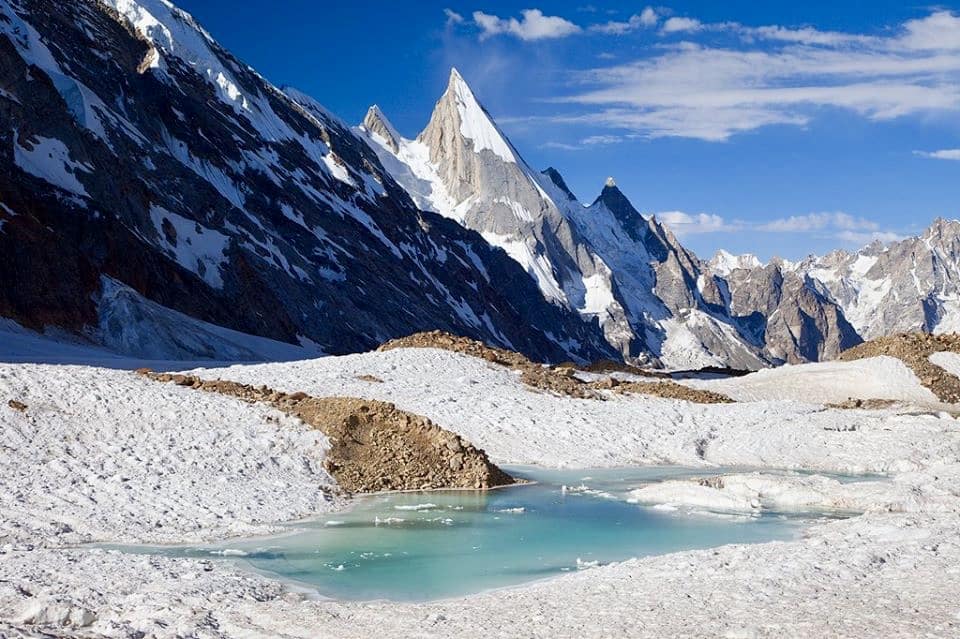 Laila Peak view from base camp